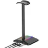 RGB Kopfhörerhalter Kopfhörerständer Kopfhörer Ständer LED Produktbild-Vorschau 4