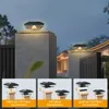 Forever 4 Stück Solar Pfostenleuchten, 8LED Solarleuchten Produktbild-Vorschau 18
