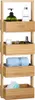 Étagère en bambou 4 compartiments Meuble de rangement Voir les images du produit 1