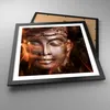 Gerahmtes Poster - Schwarzer Rahmen - Buddha Statue Produktbild-Vorschau 3