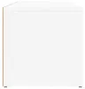vidaXL Schuhbank Weiß 102x35x35 cm Holzwerkstoff Produktbild-Vorschau 5