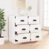 vidaXL Sideboard Hochglanz-Weiß 70x35,5x67,5 cm Produktbild-Vorschau 4