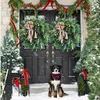 Weihnachtskranz Bauernhaus, Türkranz Weihnachten, Produktbild-Vorschau 4