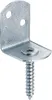 Alberts 843908 Flechtzaunhalter L-Form, verzinkt 83x30, 80 Produktbild-Vorschau 1