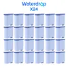A grid of 24 water filters arranged on a white background. Produktbild-Vorschau