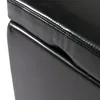 Tabouret Tabouret de rangement Onex, avec couvercle, cuir + Voir les images du produit 3