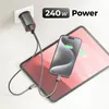 deleyCON 1m 240W USB-C Ladekabel Schnellladekabel PD3.1 Produktbild-Vorschau 6