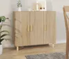 vidaXL Příborník Sonoma dub 90x34x80 cm materiál na bázi Náhled obrázku produktu 2