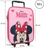Disney Minnie Mouse Koffer Trolley Kinder Mädchen Produktbild-Vorschau 3
