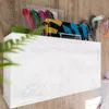 Klebefolie Möbel 90x210 cm - Beton Weiß - Möbelfolie Produktbild-Vorschau 3