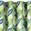 Vorhang HANNA weiß grün 140x250 cm  Ösen Ösenvorhang Produktbild-Vorschau 5