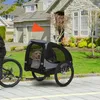 PawHut, prívesný vozík pre psov, skladací bicyklový príves, Náhľad obrázku produktu 2