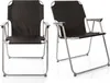 BigDean Klappstuhl Schwarz Campingstuhl Faltstuhl Produktbild-Vorschau 4