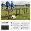 tectake® 2er Set Bierbank Panja gummierte Tragegriffe Produktbild-Vorschau 2