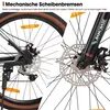 26 Zoll Mountainbike mit Aluminiumrahmen, ergonomischer Produktbild-Vorschau 7