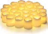 lot de 4 bougies LED sans flamme avec effet de Voir les images du produit 1