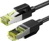 Close-up of two Ethernet cable connectors. Produktbild-Vorschau