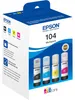 Epson EcoTank 104 - 4-pack - Noir, Jaune, Cyan, Magenta - Voir les images du produit 1