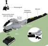 A diagram of a cordless leaf blower with various parts labeled in German. Produktbild-Vorschau