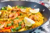 endusor Paella Pfanne Induktion mit Antihaft-Beschichtung, Bratpfanne für Paellas Produktbild-Vorschau