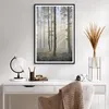 Gerahmtes Poster - Schwarzer Rahmen - Wald Baum Natur - Produktbild-Vorschau 6