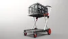 Chariot Clax avec caisse pliante - Rouge Voir les images du produit 1