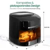 Emerio Airfryer XL AF-129622.1 - 1800W - 7,2 Litern - 40 °C Produktbild-Vorschau 7