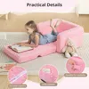 Kindersofa, faltbare 2-in-1 Kindercouch Kleinkinderstuhl Produktbild-Vorschau 5
