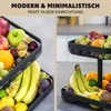 eluno Obstetagere, Brotkorb eckig 2-stöckig, Obstkorb, 25 x Produktbild-Vorschau 6