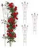 Relaxdays Rankgitter, 4er Set, HxB: 115x32 cm, Vintage, Produktbild-Vorschau 1