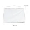 Relaxdays gazebo pannelli laterali set di 2 3 x 3 m gazebo Anteprima dell’immagine prodotto 3
