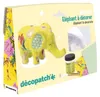 décopatch KIT029C  décopatch Pappmaché-Set "Elefant", Voir les images du produit 1