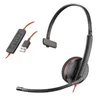 Poly Headset Blackwire C3210 monaural USB-A (Schwarz) Produktbild-Vorschau 4