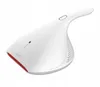 A white handheld vacuum cleaner is shown against a white background. Produktbild-Vorschau