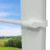 Mini Gardinenstange Weiß 75–125 cm Teleskop Fenster Produktbild-Vorschau 1