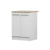 Unterschrank INEZ IV, Küche, Küchenschrank zweitürig 60 cm Produktbild-Vorschau 1