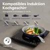 CIARRA Einzel-Induktionskochplatte 30 cm Induktionskochfeld Produktbild-Vorschau 6