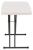 Lifetime Kunststoff Klapptisch Weiß 49x76x53  cm Produktbild-Vorschau 2