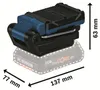 Bosch 0601443600, LED, 20 žárovek, 500 g, Černá, Modrá, Náhled obrázku produktu 10