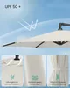 SONGMICS Sonnenschirm Ø 300 cm Sonnenschutz UPF 50+ Produktbild-Vorschau 2