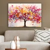 MuchoWow® - Leinwandbilder - Aquarell - Baum - Kunst - Produktbild-Vorschau 5