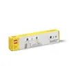 A yellow and white box packaging for a LEGO wall hanger rack with three knobs. Anteprima dell’immagine prodotto