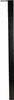 A close-up view of a black furniture leg against a white background. Voir les images du produit