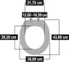 CORNAT WC-Sitz Nachbildung Herz, Holzkern (MDF), lackiert, Produktbild-Vorschau 4