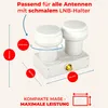 PremiumX Monoblock Single PXMB-6SW LNB WE Astra 19,2° Produktbild-Vorschau 4