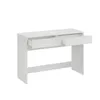 KOMTO Desk NOVA – Schreibtisch Weiß mit 2 Schubladen, Produktbild-Vorschau 9