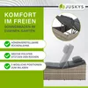 Juskys Sonnenliege Lamia klappbar - Polyrattan Gartenliege Produktbild-Vorschau 8