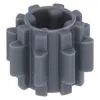 A single, dark gray LEGO Technic gear with 8 teeth is shown against a white background. Podgląd zdjęcia produktu