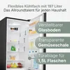 Bomann Kühl-Gefrierkombination KG 7353, Leise, Türanschlag Produktbild-Vorschau 3