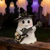 Ghosts Leselampe Halloween Deko, LED Geister Mit Gitarre Produktbild-Vorschau 11